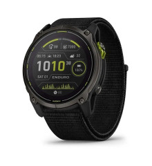 Garmin Enduro 3 Smartwatch with Black UltraFit Nylon Strap