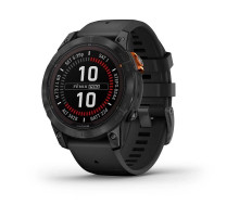 Garmin Fenix ​​7 Pro Smartwatch (Non-Wi-Fi) - Solar Edition - Slate Gray with Black Band