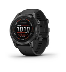 Смарт-часы Garmin Epix Pro (Gen 2) - Standard Edition 47 mm - сланцево-серые с черным ремешком
