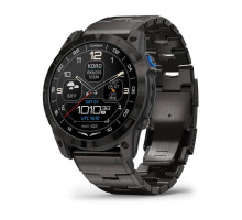 Смарт-часы Garmin D2 Mach 1 Pro с вентилируемым титановым браслетом