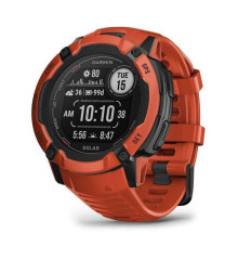 Смарт-часы Garmin Instinct 2X Solar пламенно-красные