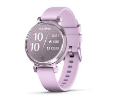 Garmin Lily 2 Smartwatch, Lilac Metallic with Lilac Silicone Strap