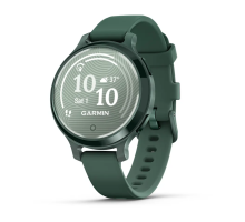 Смарт-часы Garmin Lily 2 Active яшмово-зеленые с зеленым силиконовым ремешком