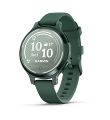 Смарт-часы Garmin Lily 2 Active яшмово-зеленые с зеленым силиконовым ремешком