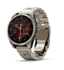 Смарт-часы Garmin Fenix 8 – 47 мм, AMOLED Sapphire, титановые с титановым браслетом