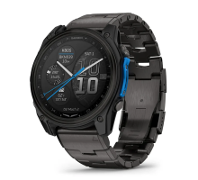 Garmin D2 Mach 2 (51mm) Carbon Gray DLC Titanium Smartwatch with Ventilated Titanium Bracelet