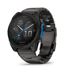 Garmin D2 Mach 2 (51mm) Carbon Gray DLC Titanium Smartwatch with Ventilated Titanium Bracelet