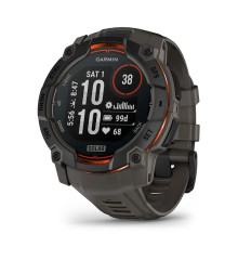 Смарт-часы Garmin Instinct 3 (50 мм) Solar черные/угольные