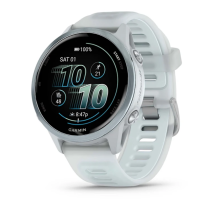 Garmin Forerunner 570 Smartwatch (42mm), Sky Blue Aluminum Bezel with White and Blue Strap