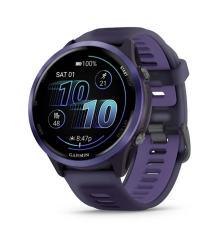 Garmin Forerunner 570 Smartwatch (47mm) Indigo Aluminum Bezel with Royal Purple/Indigo Band