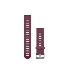 Garmin Strap for Venu Sq/Forerunner 245/645/Vivoactive 3/Vivomove (20mm) Blueberry Silicone