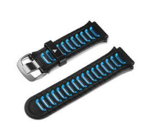 Replacement band for Garmin Forerunner 920XT smartwatch, black/blue