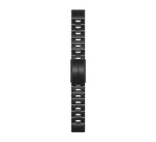 Ремінець Garmin QuickFit 22 для fenix 5/5 Plus, Approach S60, Instinct, MARQ, Forerunner 935/945/745 та інших, титановий темно-сірий DLC