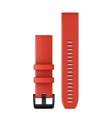 Ремінець Garmin QuickFit 22 для годинника Fenix ​​6/7, Epix (gen 2), Instinct, MARQ, Forerunner 955/965 та інших, червоний