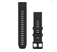 Garmin QuickFit 22 Black Watch Strap for Fenix ​​8, Forerunner 935, Instinct, and MARQ Smartwatches