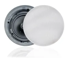 Fusion MS-CL602 6-inch In-Ceiling Coaxial Speakers, 120V, White