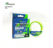 Cord Intech First Braid X4 150m #0.6/0.128mm 10lb/4.54kg Green