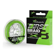 Шнур Intech First Braid X8 150m #0.8/0.148mm 14lb/6.36kg Green
