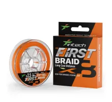 Cord Intech First Braid X8 150m #1.2/0.185mm 22lb/9.99kg Orange