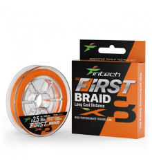 Шнур Intech First Braid X8 150m #2.5/0.260mm 36lb/16.34kg Orange