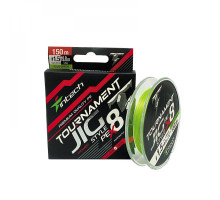Cord Intech Tournament Jig Style PE X8 Fluo Green 150m #2.5/0.260mm 35.2lb/16.00kg