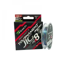 Шнур Intech Tournament Jig Style PE X8 Multicolor 150m #1.0/0.165mm 14.7lb/6.70kg