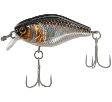 Lure Jackall Chubby Micro 30F 30mm 2.0g HL Silver & Black