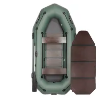Inflatable boat PVC Bark B-300PD rowing, three-seater with slan-book