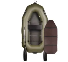 Inflatable boat PVC Bark B-210 rowing, single with a slan-book
