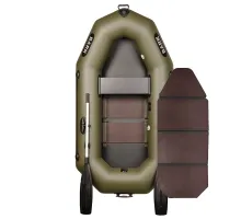Inflatable boat PVC Bark B-220 rowing, single with slan-book