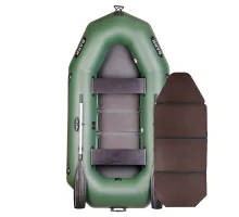Inflatable boat PVC Bark B-250 rowing, double with slan-book