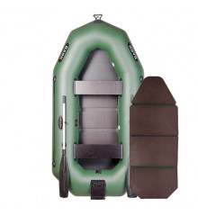 Inflatable boat PVC Bark B-250N rowing, double with slan-book