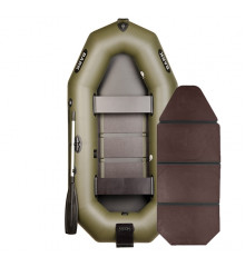 Inflatable boat PVC Bark B-260N rowing, double with slan-book