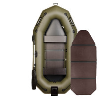 Inflatable boat PVC Bark B-260NP rowing, double with slan-book