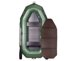 Inflatable boat PVC Bark B-270 rowing, double with slan-book