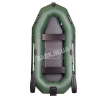 Inflatable boat PVC Bark B-280N rowing, three-seater with slan-book