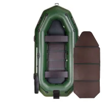 Inflatable boat PVC Bark B-300NP rowing, three-seater with slan-book