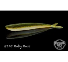 Silicone Lunker City Fin-S Fish 8 / BG 5.75 
