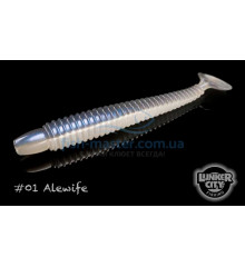 Silicone Lunker City Swimming Ribster 10 / BG 4 