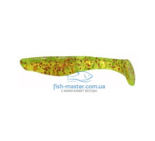 Silicone Manns Predator 3 M-066 RFCH light green transparent with red glitter 80mm