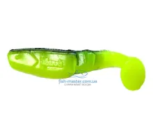 Silicone Manns Predator 3 M-066 BB FCH black back, light green 80mm