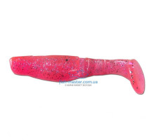 Silicone Manns Predator 2.5 M-056 MFHP raspberry-mother-of-pearl. with silver glitter 70mm 20pcs / pack