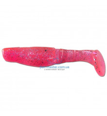 Silicone Manns Predator 2.5 M-056 MFHP raspberry-mother-of-pearl. with silver glitter 70mm 20pcs / pack