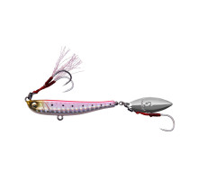 Tail spinner Megabass Makippa 3.0g Pink Iwashi