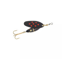Spinner Myran Panter 70mm 10g #Black - Red Dots