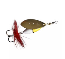 Spinner Myran Wipp 70mm 7g #Gold - Yellow/White