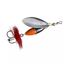 Блешня Myran Wipp 85mm 20g #Silver - Black/Orange