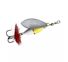 Блешня Myran Wipp 70mm 10g #Silver - Yellow/White