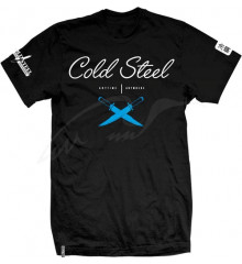 Футболка Cold Steel Cross Guard T-Shirt. Размер - L. Цвет - черный