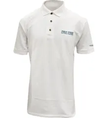 Футболка Cold Steel Embroidered Polo. Размер - M. Цвет - белый